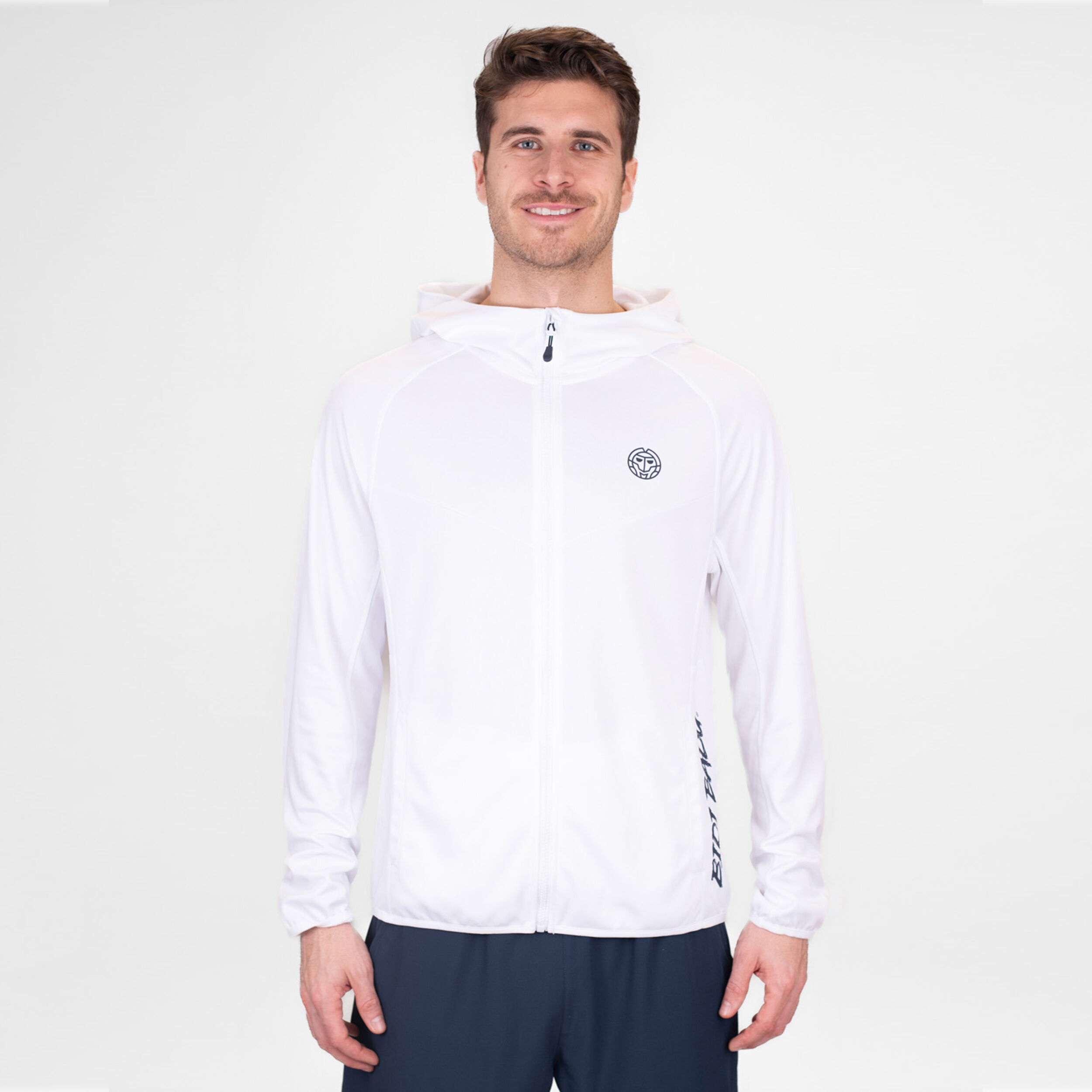 BIDI BADU Crew Hood Veste De Survêtement Hommes - Blanc