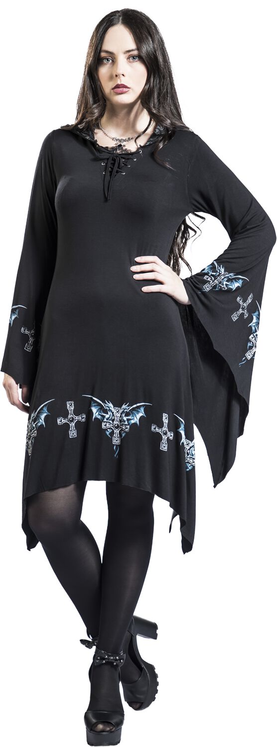 Gothicana X Anne Stokes - Robe courte Dragon | Gothicana by EMP Robe courte