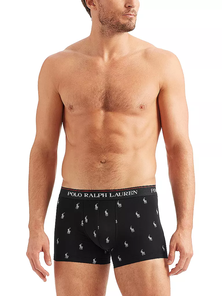 POLO RALPH LAUREN Pants 3-er Pkg schwarz  schwarz
