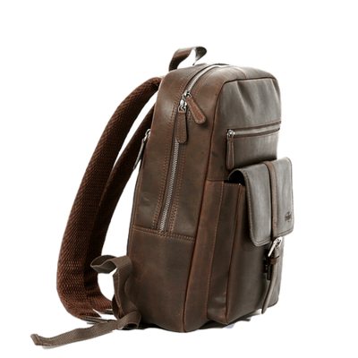 Sparwell Knox Laptop Rugtas Komfort Kyle | Backpack 14 inch Dark Brown