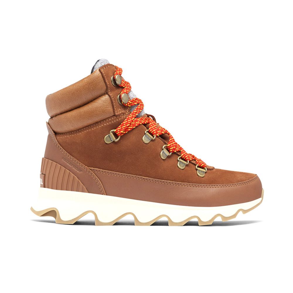 Sorel KINETIC CONQUEST WP - Chaussures Femme velvet tan