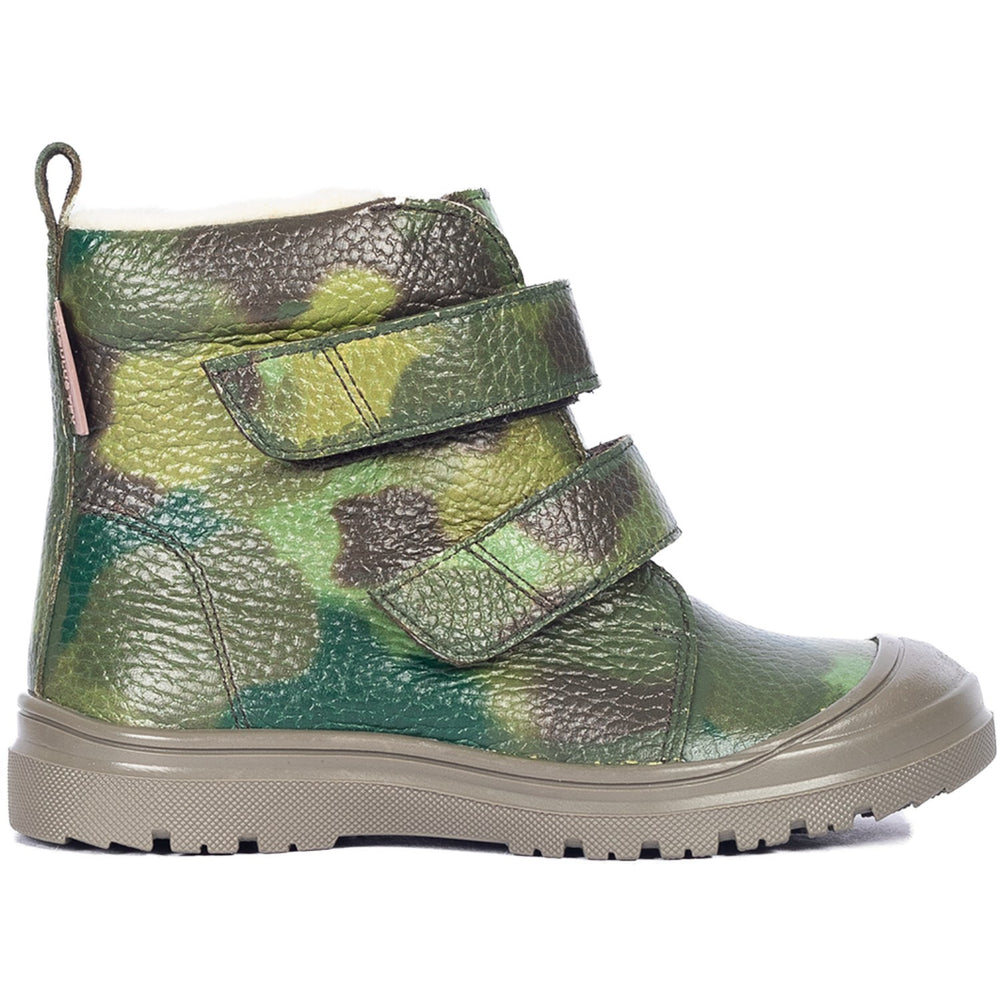 Køb Angulus Camo Print Tex-Støvle Med Camouflageprint Og Uldfoer