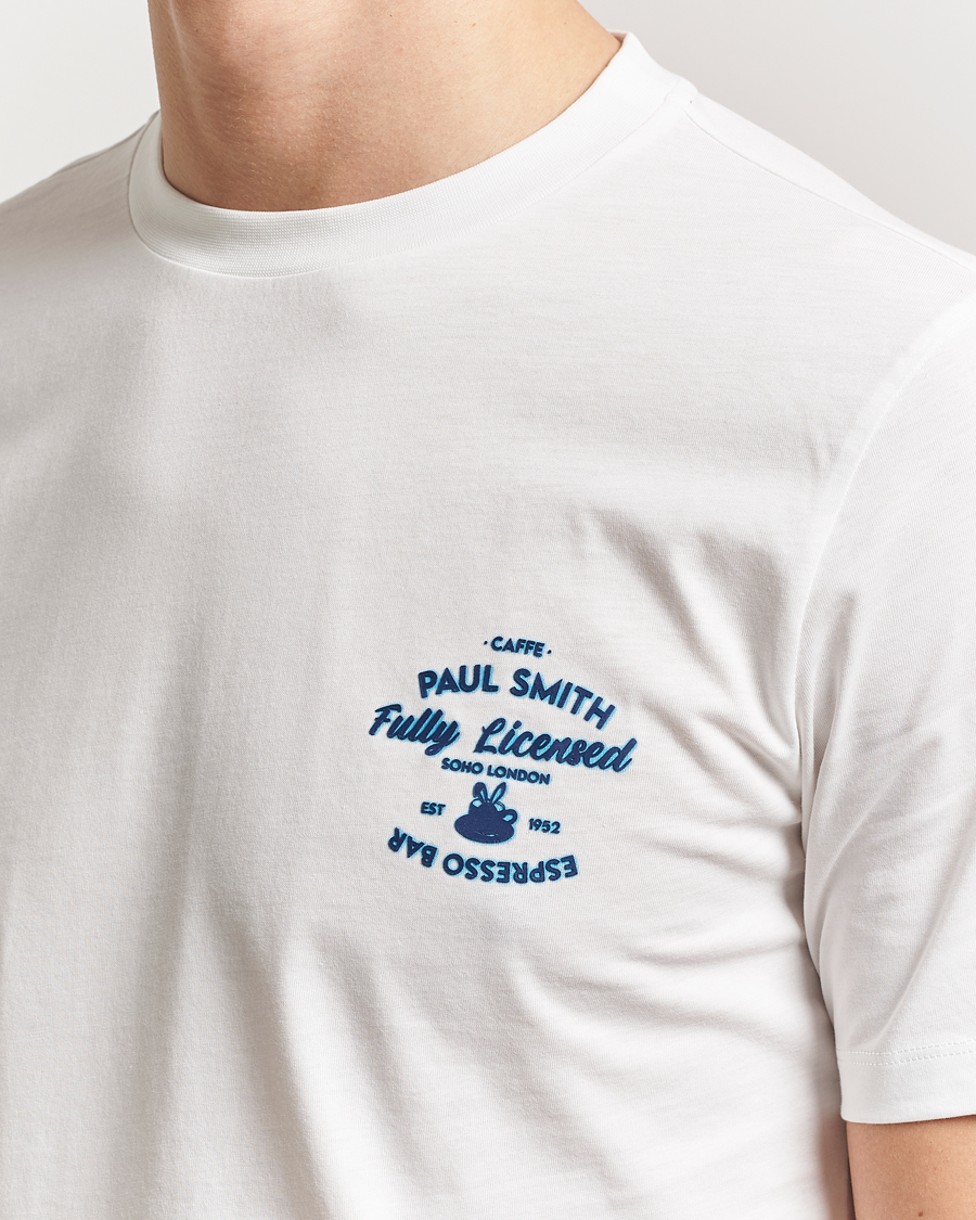 Paul Smith Espresso Bar T-Shirt White