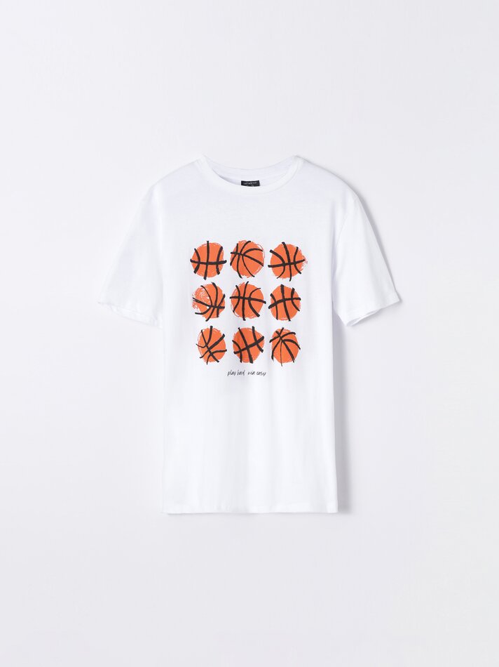 Camiseta estampada - Branca