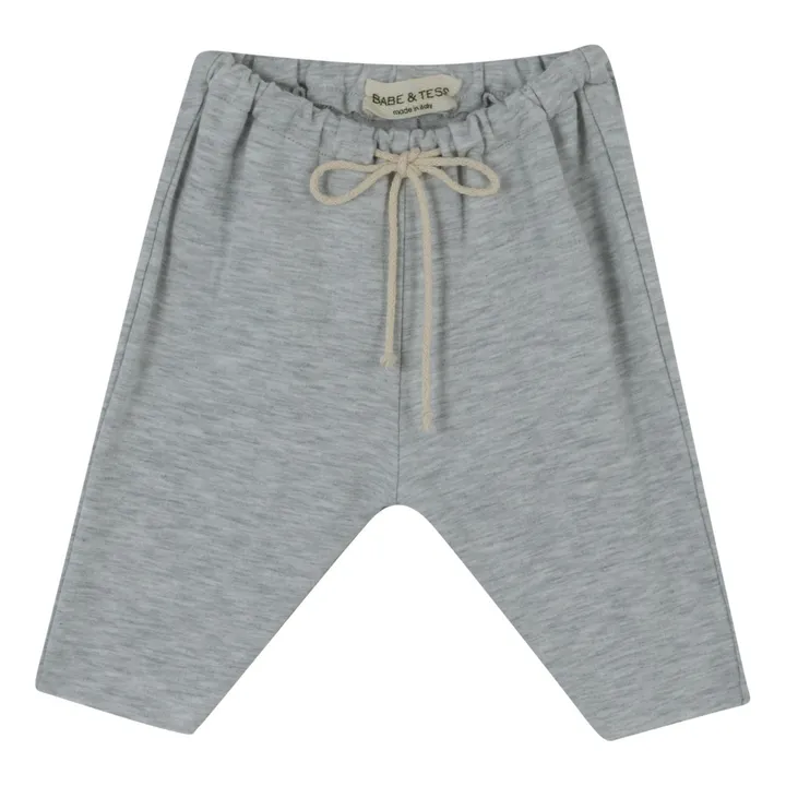 Babe & Tess Pantalon Basic | Gris clair