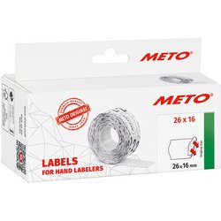 Étiquette pour étiqueteuse de prix, 32 x 19 mm, blanc