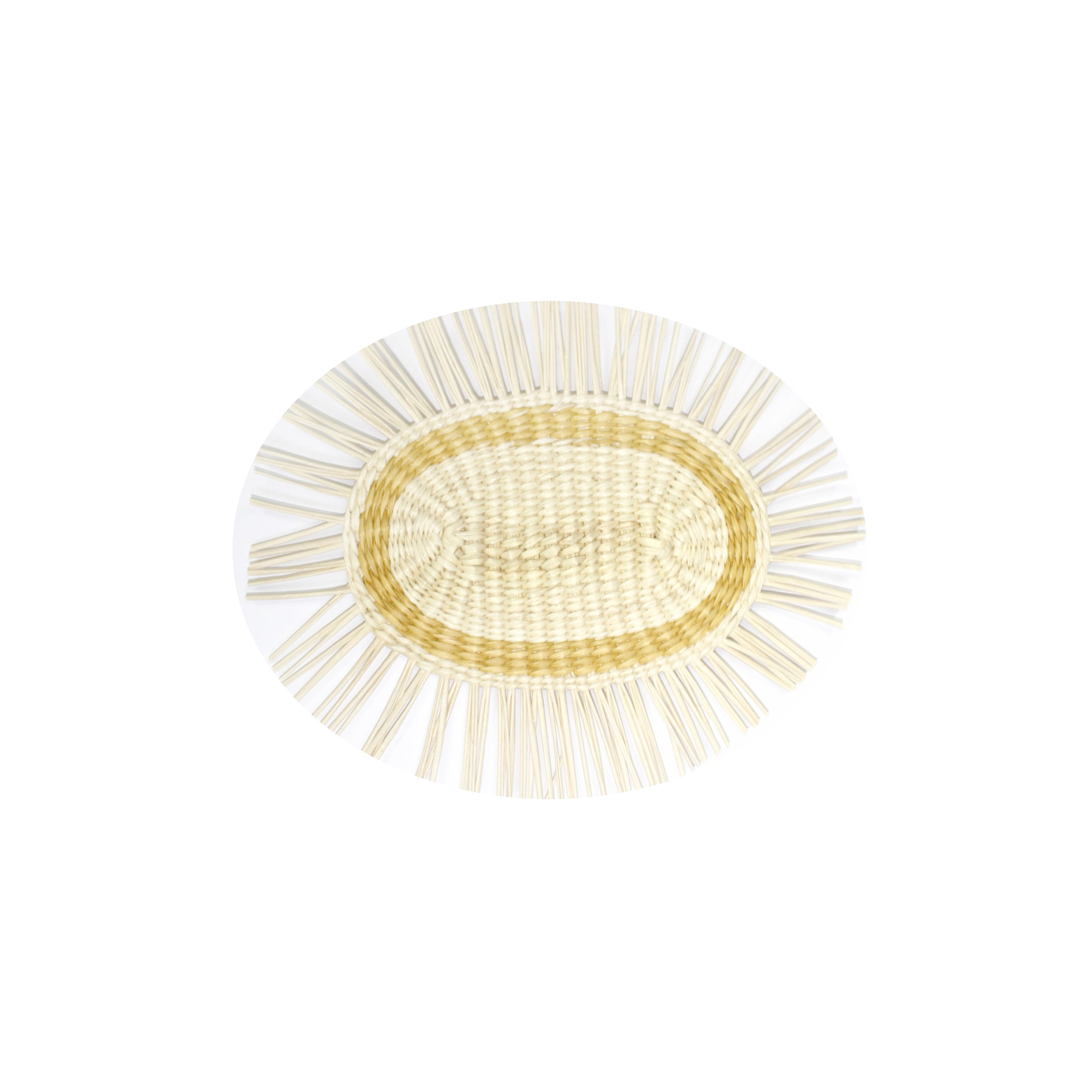 Dessous de verre effiloché (lot de 4 unités)