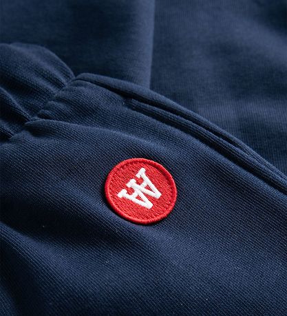 Wood Wood Sweatpants - Ran - Navy