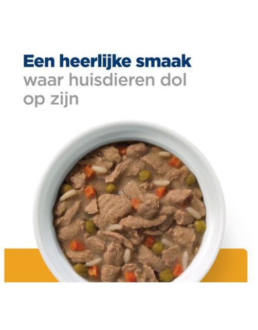 Hill's Prescription Diet C\/D Multicare Urinary Care Stoofpotje Blik - Hondenvoer - Kip Groente 156 g