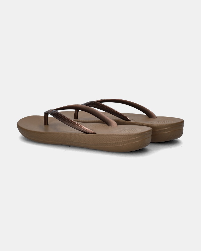 Fitflop Iqushion Ergonomic Slippers  - brons