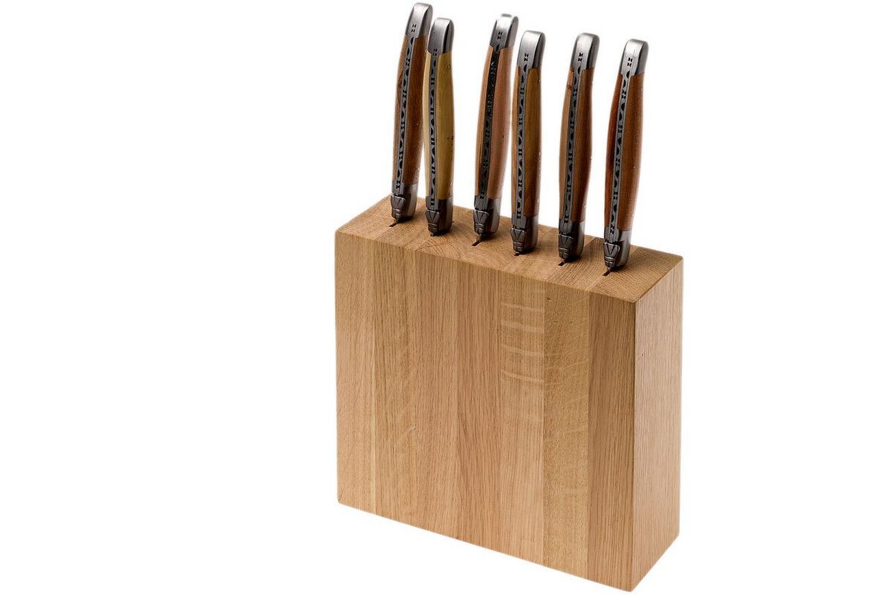 Laguiole en Aubrac messenblok voor steakmessen
