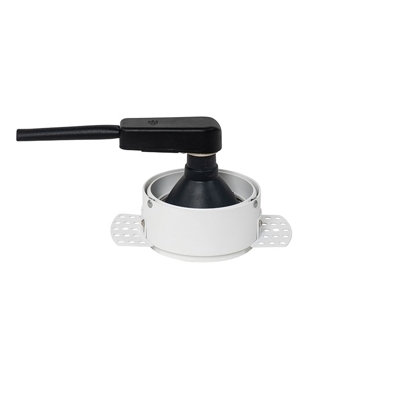 Set van 6 Moderne inbouwspot wit trimless - Impact 70