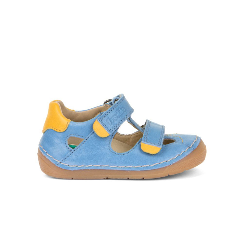 Froddo Froddo Amplio Paix Sandales Deux Scratchs Bleu Jeans