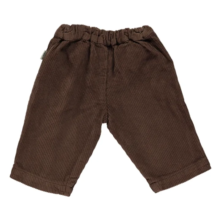 Poudre Organic Pantalon Velours Côtelé Pomelos | Marron