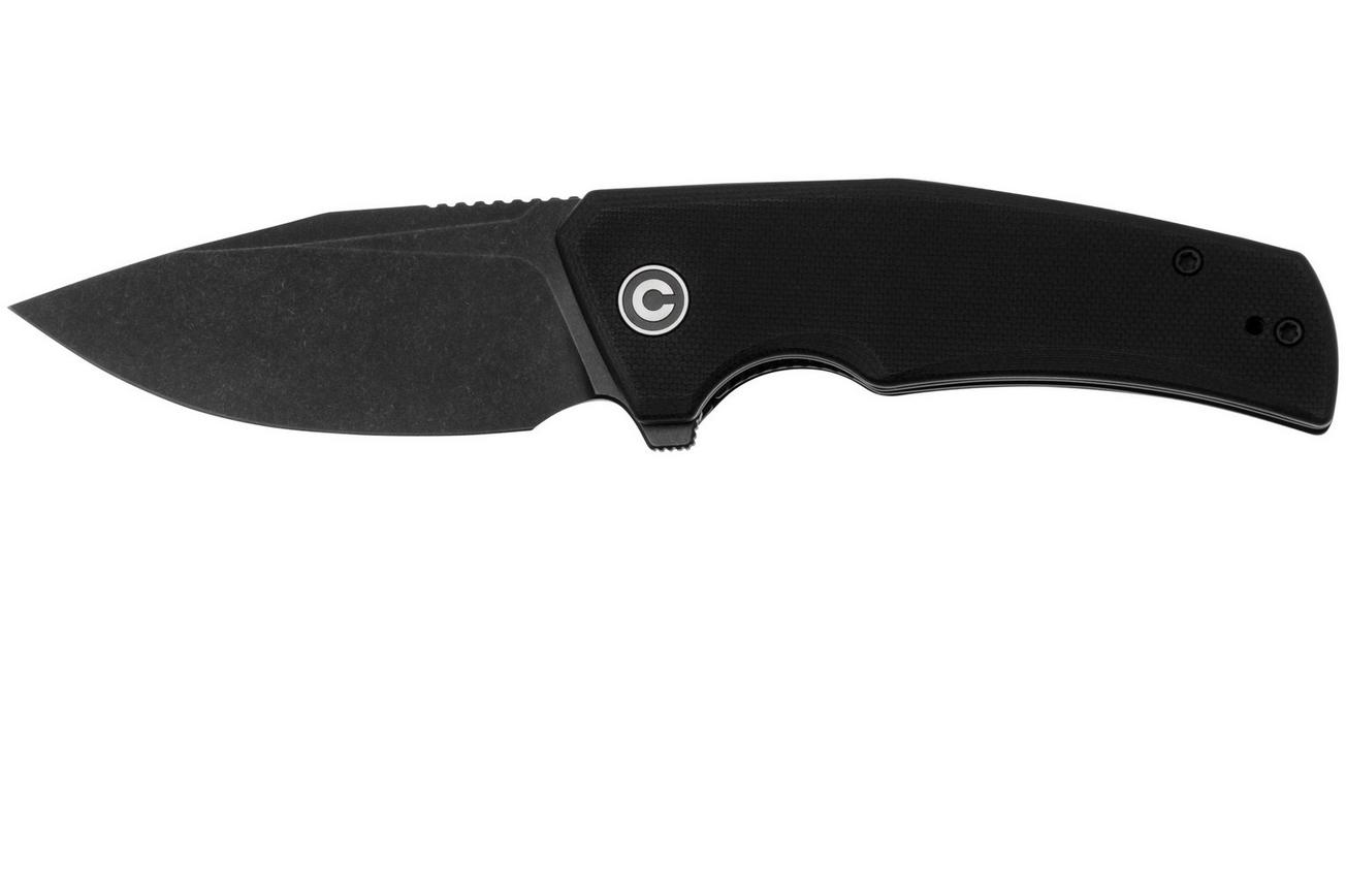 Civivi Regulatron C23006-1 Blackwashed Nitro-V, Black G10 zakmes