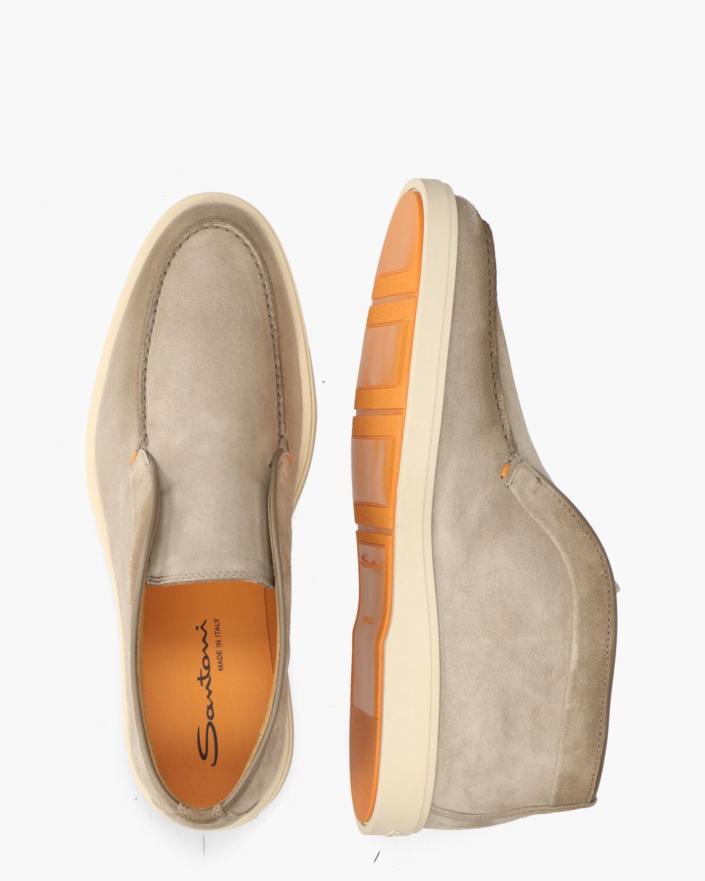Santoni 17823 Taupe Herenloafers