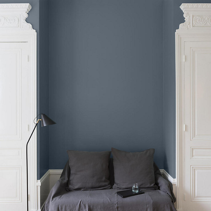 Peinture multisupport murs, plafonds et boiseries Velours de peinture gris fine de claire Libéron 0,5L
