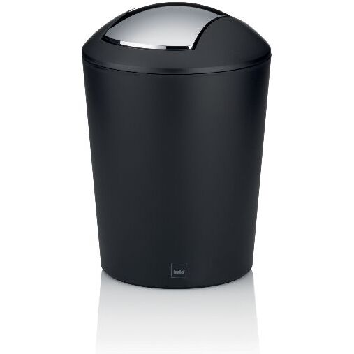 Poubelle 1,7 L Noire - Marta