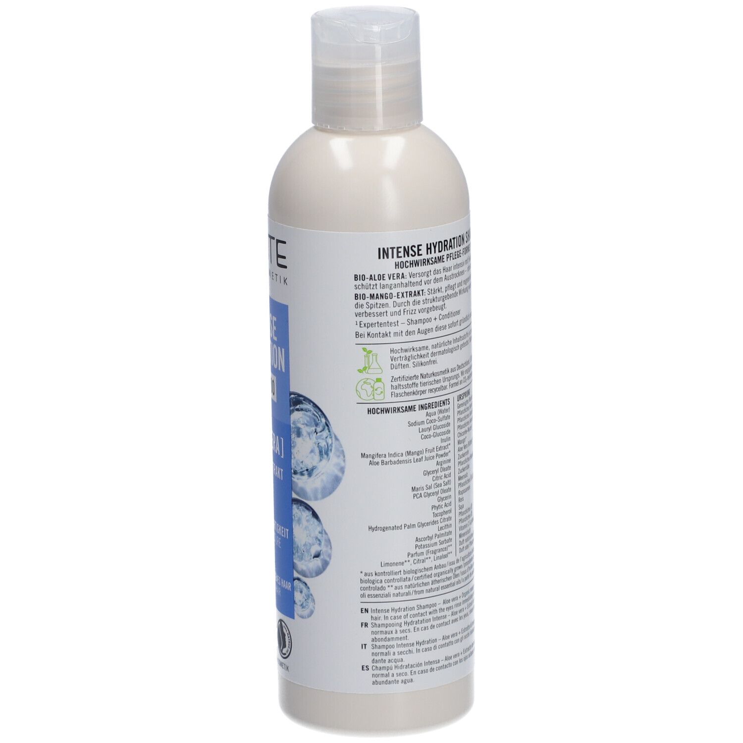 SANTE Naturkosmetik INTENSE HYDRATION SHAMPOO