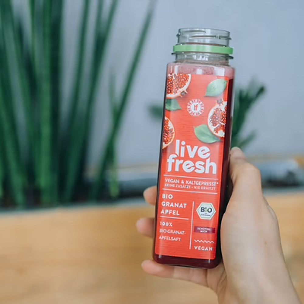 LiveFresh Granatapfelsaft (inkl. 3,00€ Pfand)