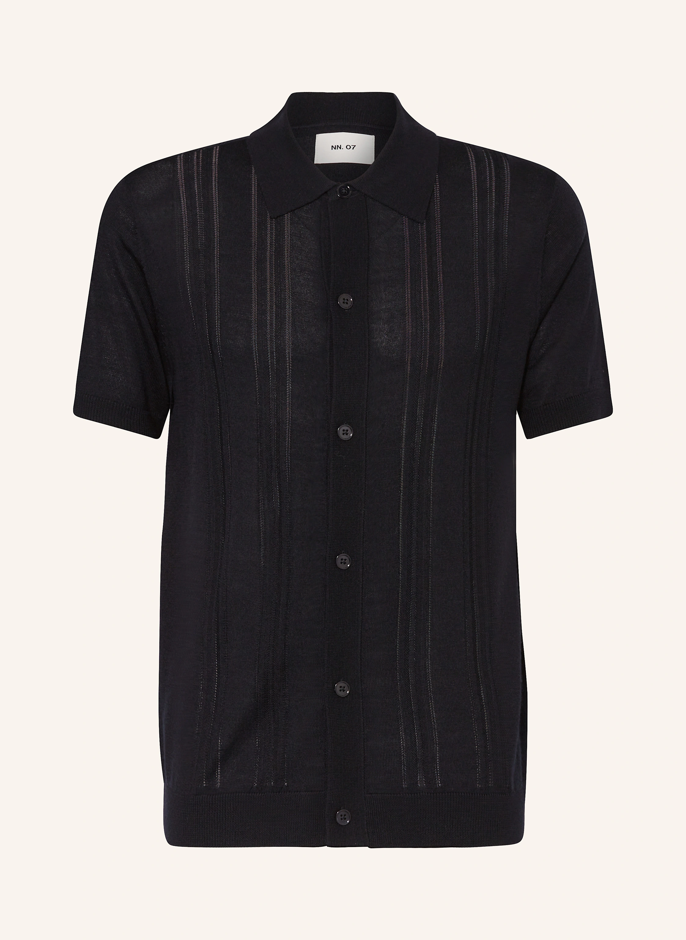 NN.07 Strickhemd THOR Regular Fit