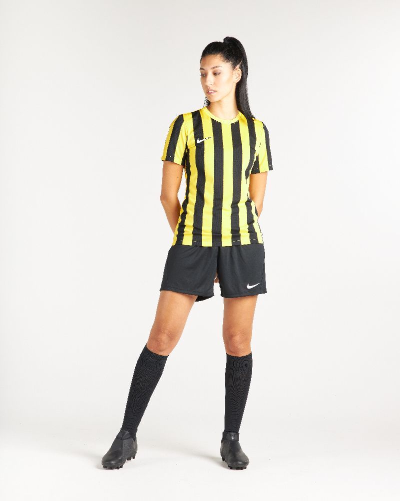 Maillot Nike Striped Division IV Jaune & Noir pour femme