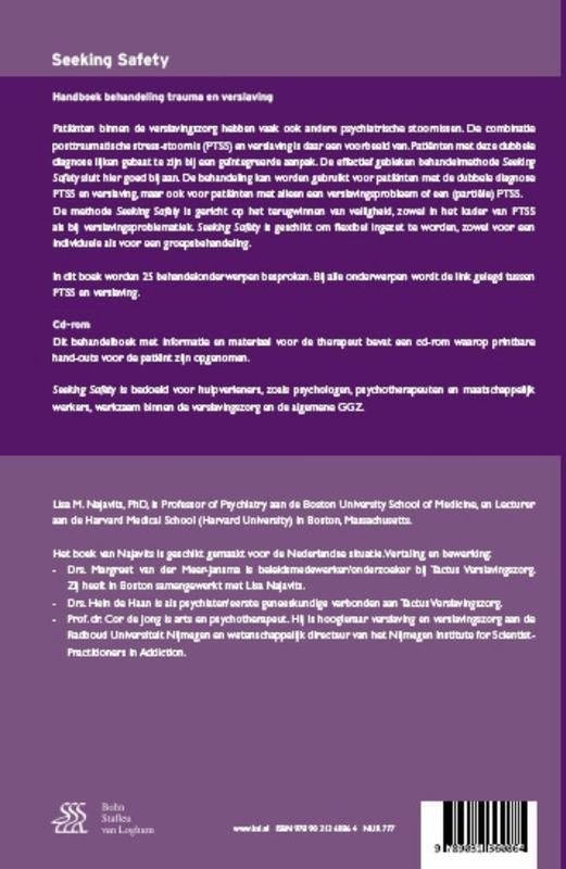 Behandelboek - Seeking Safety - Psychiatrische Stoornissen - Inclusief CD-ROM