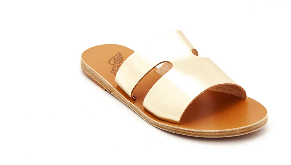 ANCIENT GREEK SANDAL - SAND APTEROS PLATINUM PLATINUM
