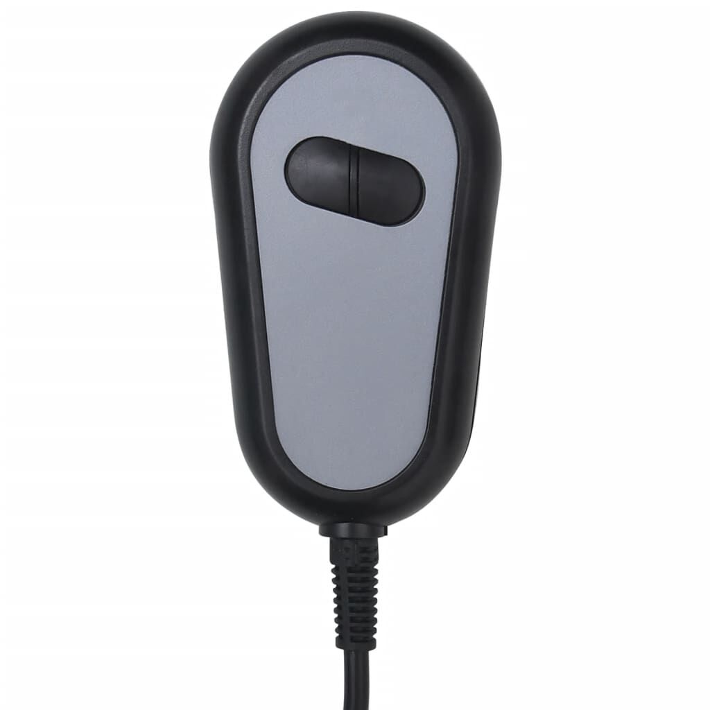 vidaXL Elektrische massagestoel, bruin, stoffen bekleding