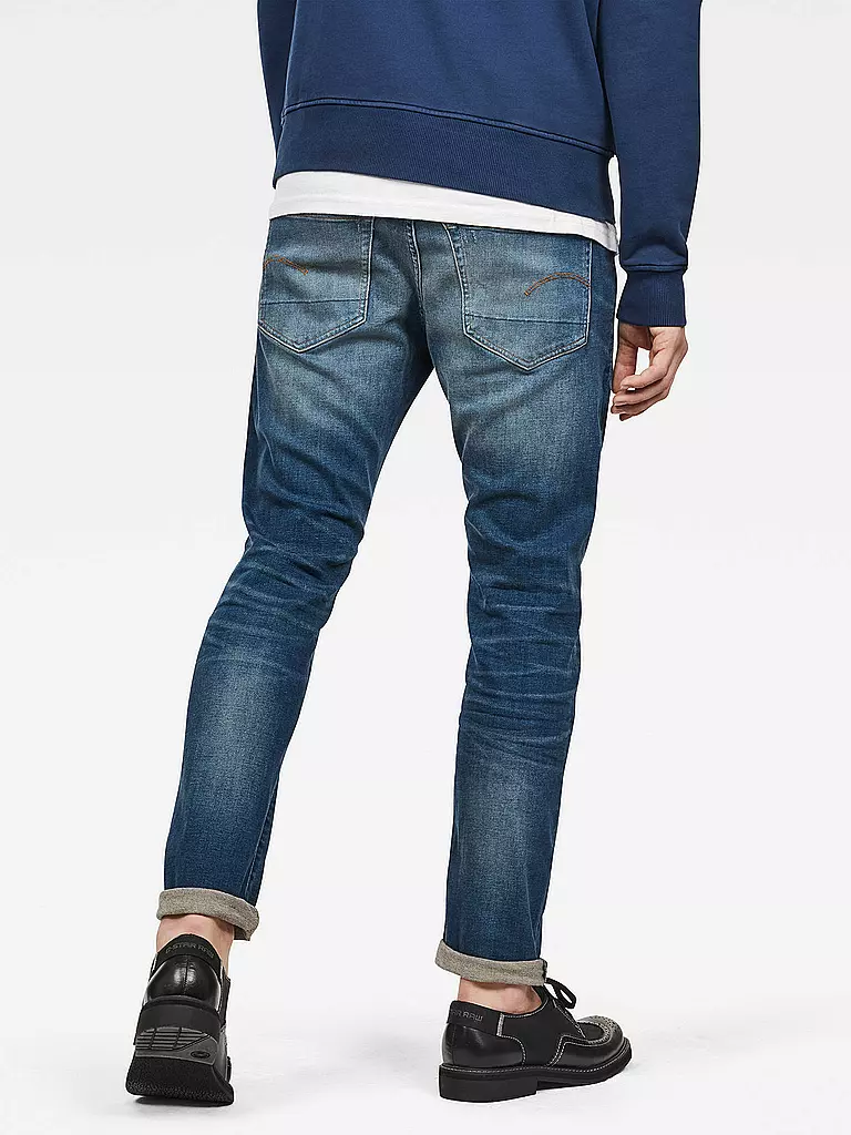 G-STAR RAW Jeans Slim Fit 3301 blau