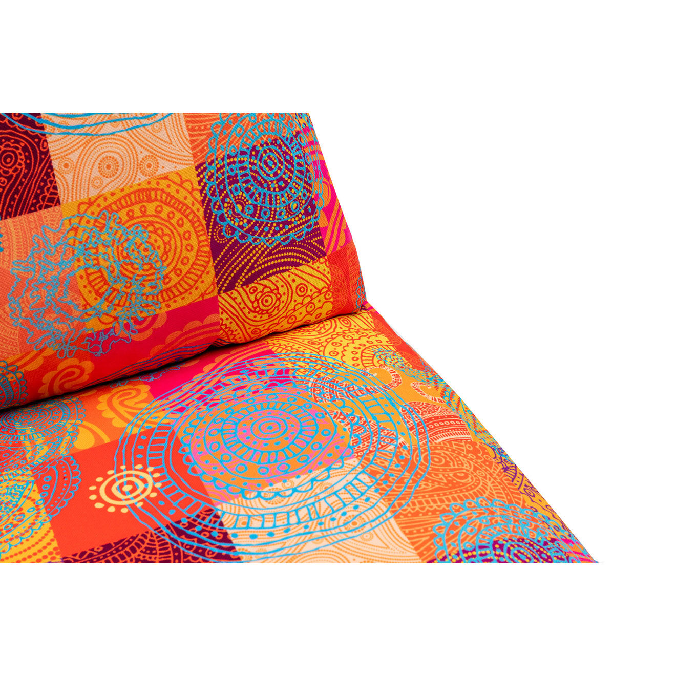 Homitis Fauteuil convertible Taida multicolore - 60x68x26 cm