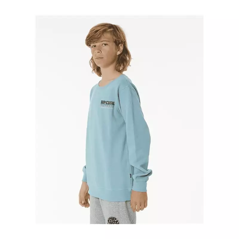 Sweat junior RIPCURL Surf Revival Crew -Boy Dusty Blue