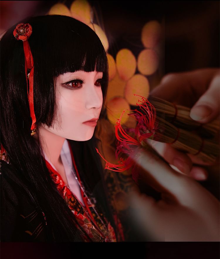 Sohma - Hell Girl Ai Enma Cosplay Kostuumset