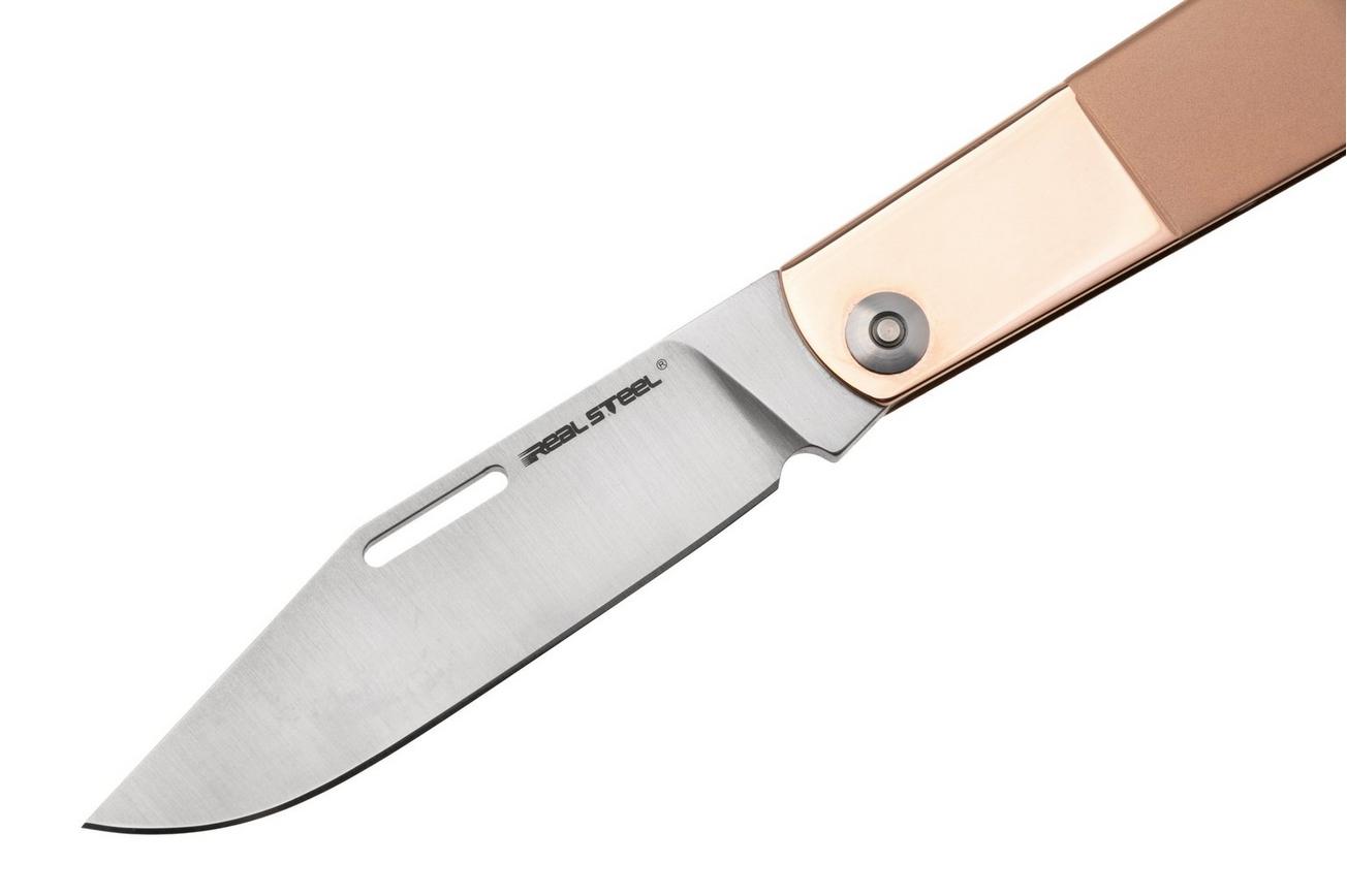 Real Steel Barlow RB-3 8342G, Satin 12C27, Rose Gold Stainless Steel zakmes