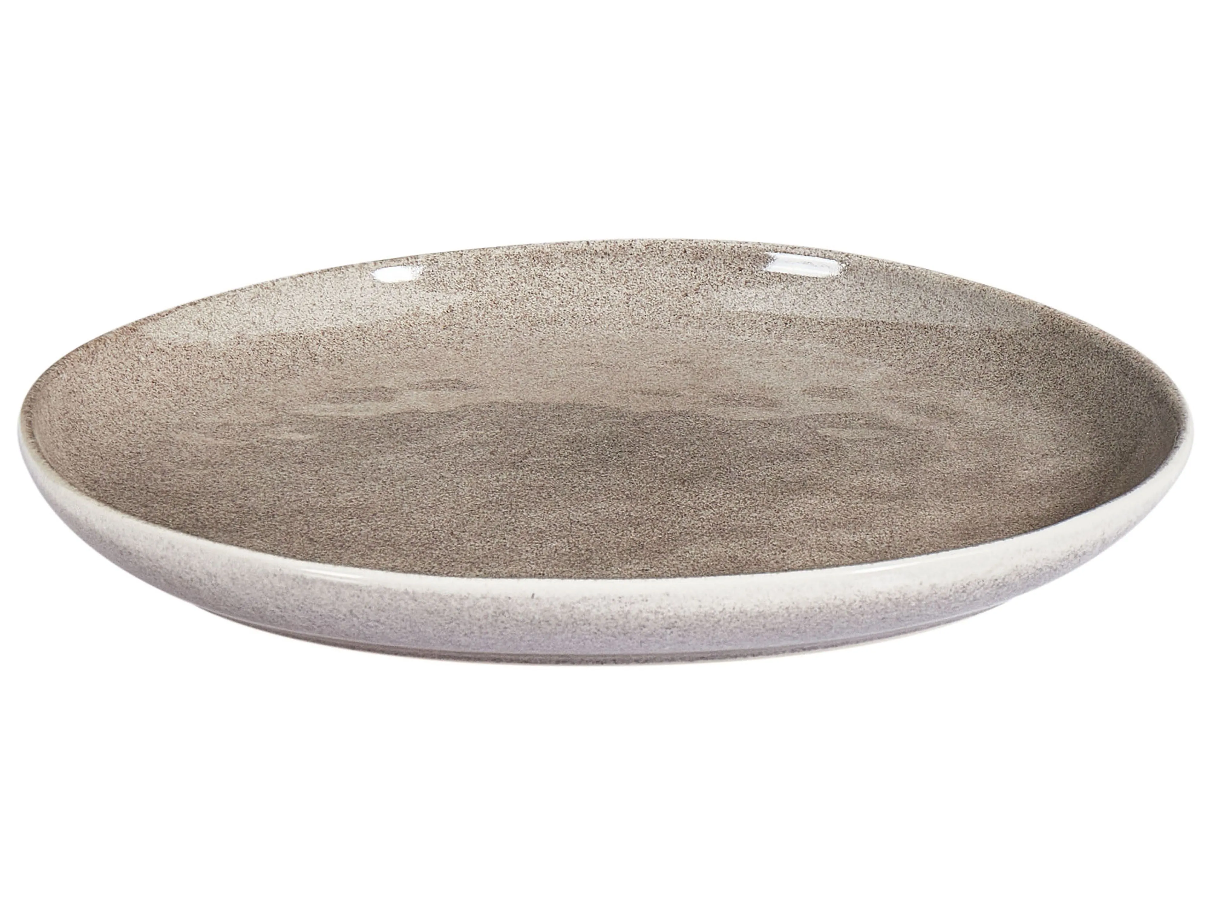 Set van 8 dinerborden COSTMARY Steengoed Grijs