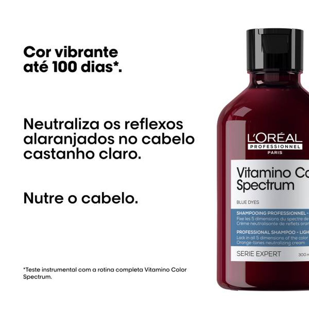 L'ORÉAL PROFESSIONNEL Vitamino Color Spectrum L'Oréal Professionnel Serie Expert Shampoo Azul Vitamino Color Spectrum - 300ml