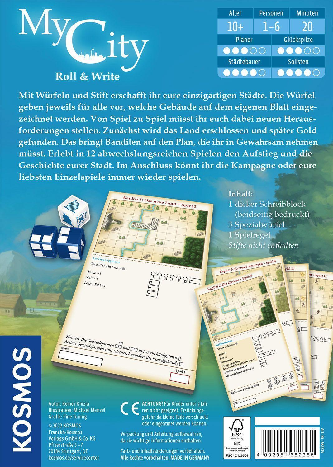My City Roll & Write