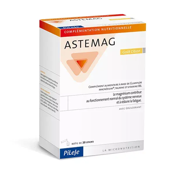 Pileje Astemag 20 sticks Goût Citron