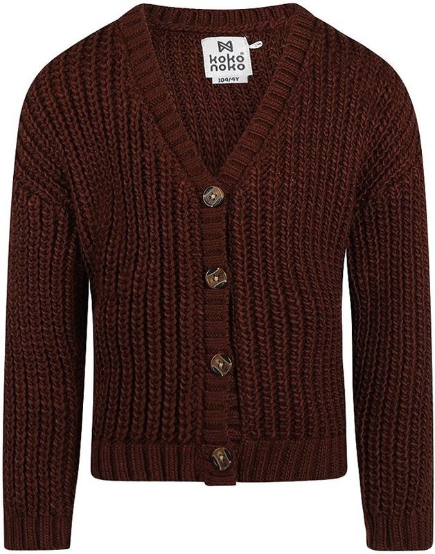 Koko Noko meisjes vest - Bordeaux