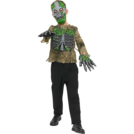 Halloween zombie kostume str. 140