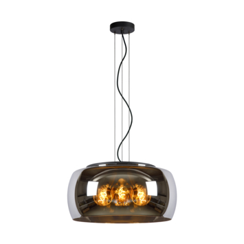 Lucide hanglamp Olivia Fumé Ø50 cm