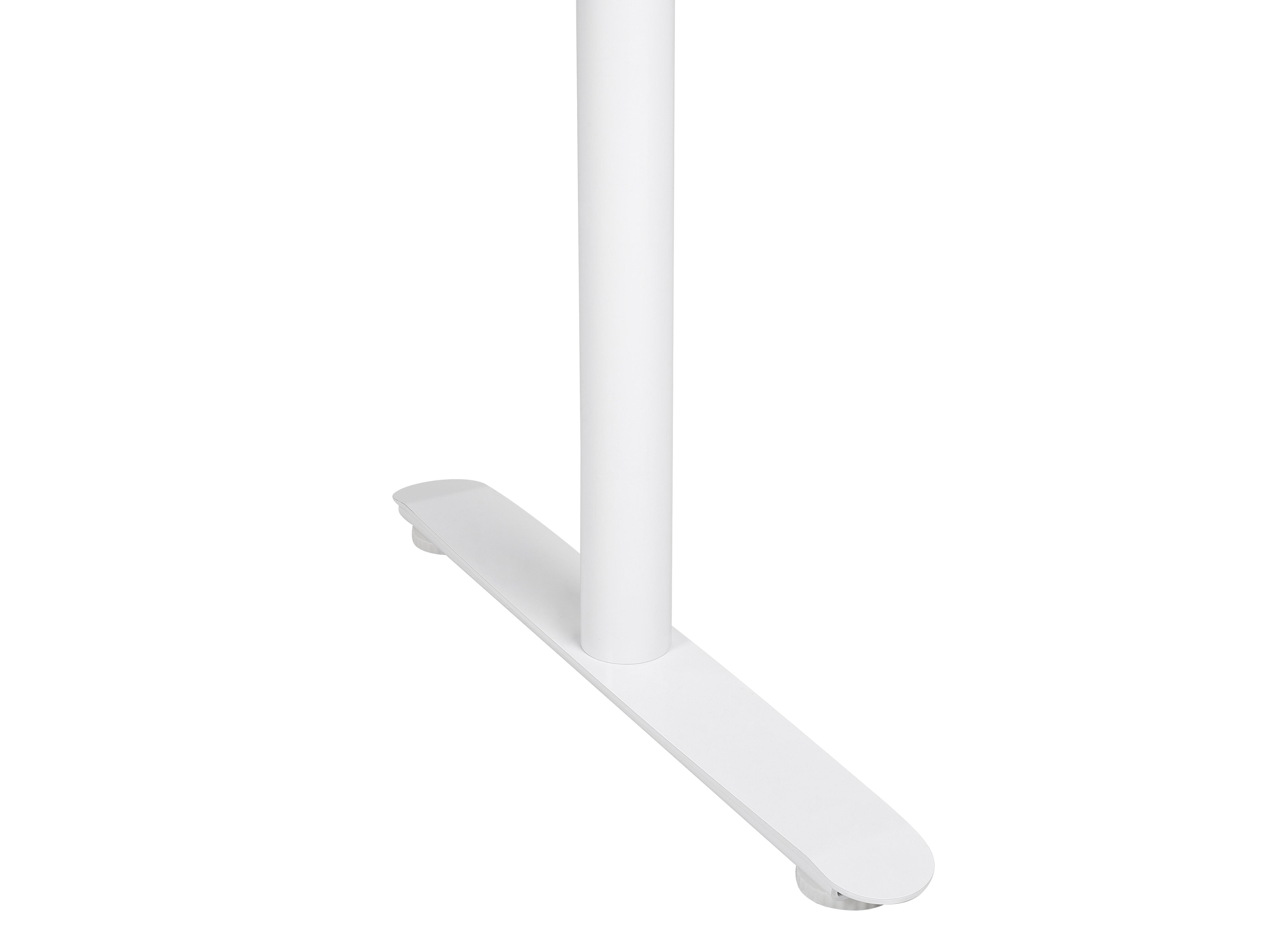 Handmatig verstelbaar sta-bureau DESTINAS Zwart/wit 160 cm 72 cm