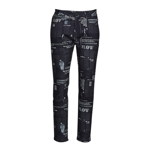 Desigual - PANT_NEWS - Noir / Blanc