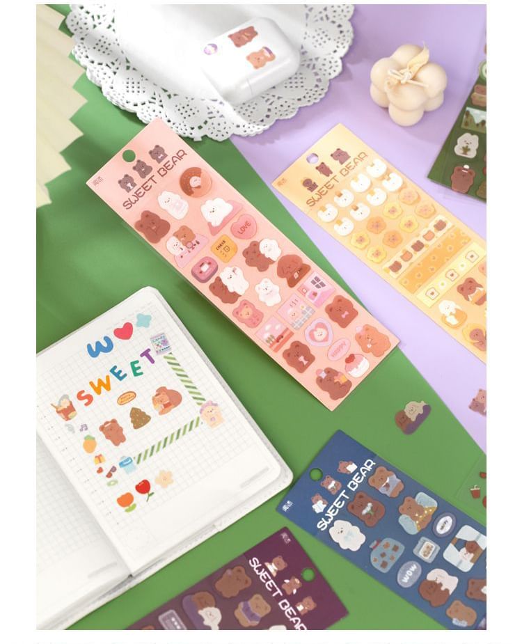 Kumi Fanchant - Berenprint PET-stickers