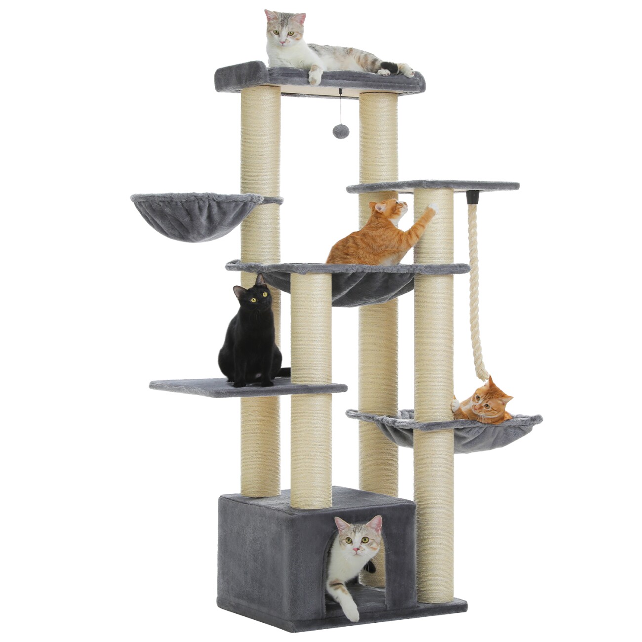 Pawz Road Kratzbaum Grosse Katzen stabil