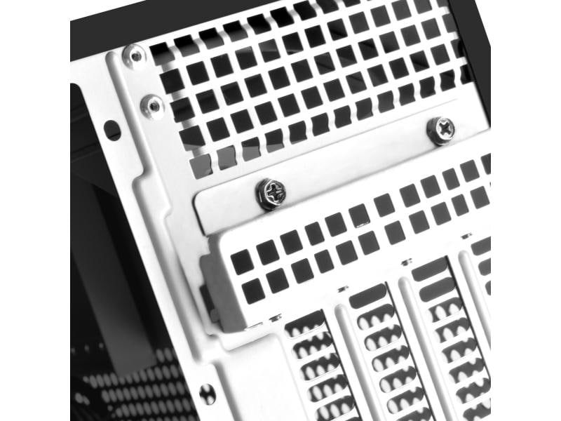 SilverStone PC-Gehäuse SST-SG11B Übersichtlich konzipiertes SFF-Gehäuse mit modernisiertem Layout