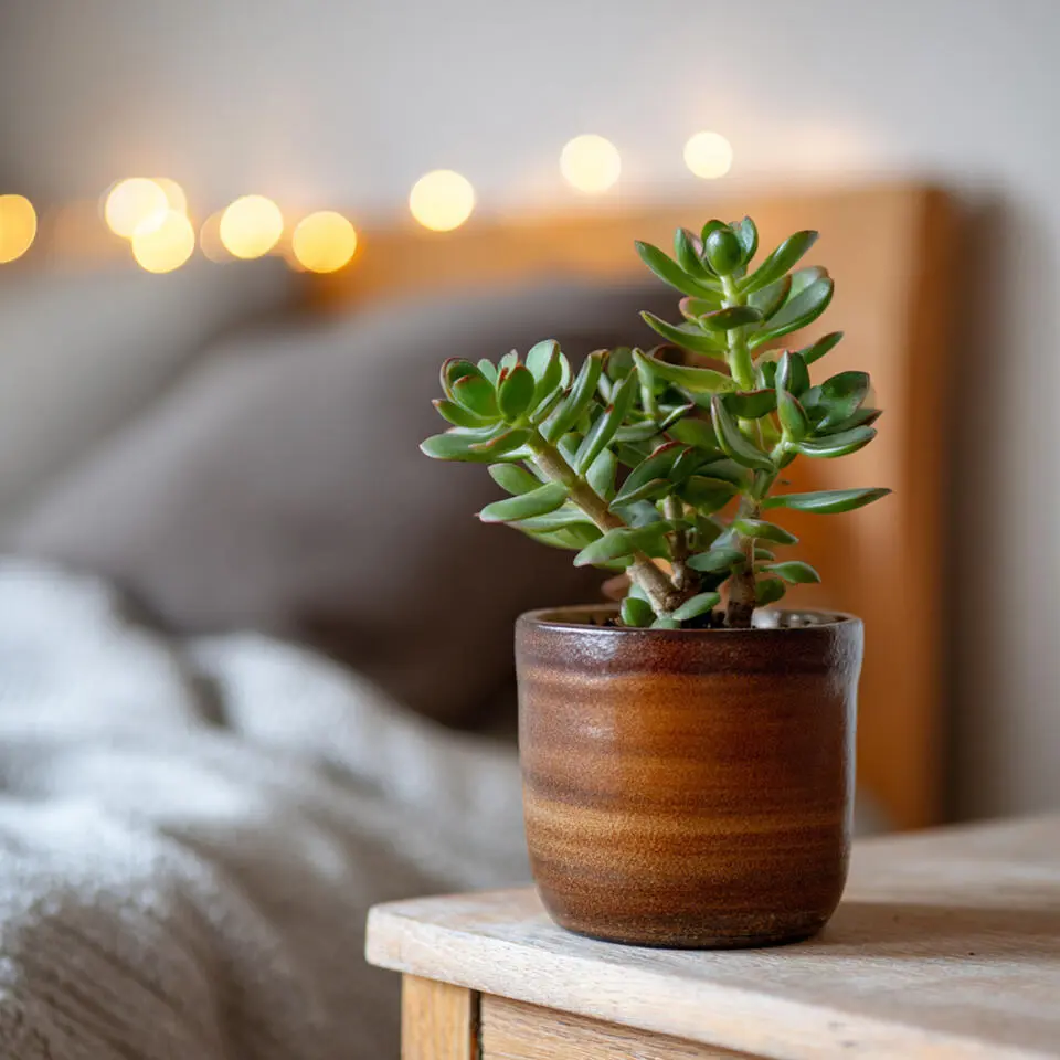 Geldboom - Crassula ovata - Hoogte 15-25 cm - ø 12 cm