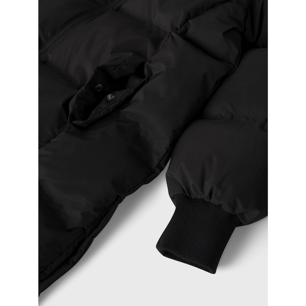 Køb Name It Black Nkfmusk Puffer Jakke Long Tb