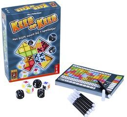 Keer op Keer - Dobbelspel - Multicolor - Karton