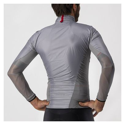 Veste Coupe-Vent Castelli Aria Shell Gris